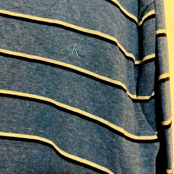 Calvin Klein Sweater Crew- Neck Men 100% Cotton ; size L/G made in Vietnam - Picture 4 of 8